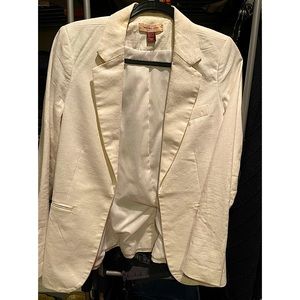 White Blazer (Linen)